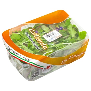 Салат La Veneta Свежий микс с цветами 125г - купить, цены на - фото 1