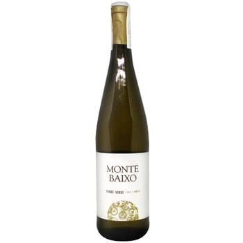 Вино Monte Baixo Vinho Verde белое сухое 10,5% 0,75л - купить, цены на METRO - фото 1