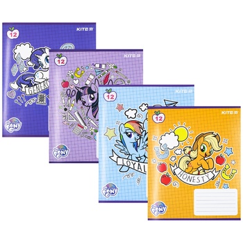 Kite My Little Pony Notebook in Cell 12 sheets - buy, prices for METRO - photo 1