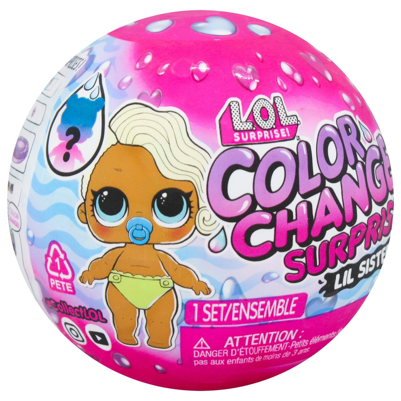 

Игровой набор с куклой L.O.L. Surprise! Color Change Сестрички