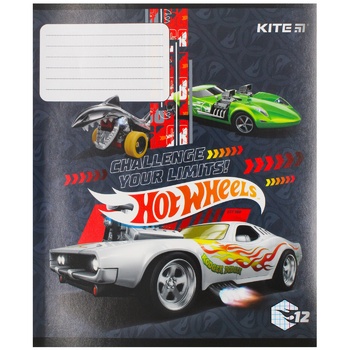 Kite HotWheels Squared Notebook 12 sheets - buy, prices for - photo 4