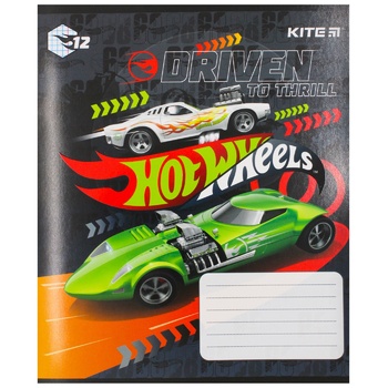 Kite HotWheels Squared Notebook 12 sheets - buy, prices for - photo 2