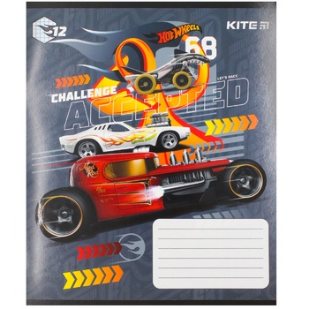 Kite HotWheels Squared Notebook 12 sheets - buy, prices for - photo 5