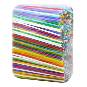 KTA Assorted Corrugated Cocktail Straws 21cm 1000pcs - buy, prices for METRO - photo 1