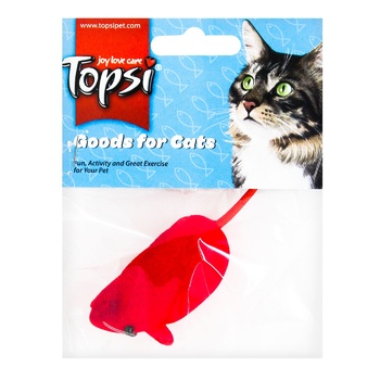 Topsi Little Mouse Toy for Cats 10cm - buy, prices for Auchan - photo 3