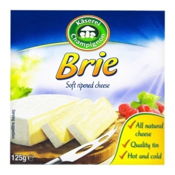 Сыр Kaserei Champignon Brie с плесенью 50% 125г - купить, цены на Auchan - фото 2