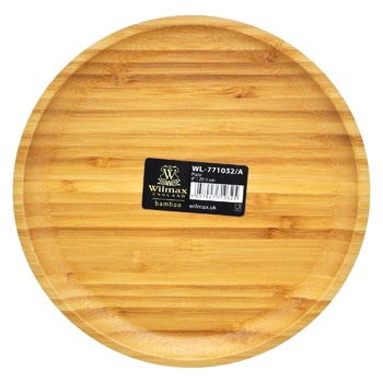 Wilmax Plate bamboo round 20.5cm - buy, prices for METRO - photo 2