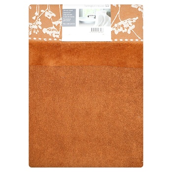 Tarrington House Flower Rust Shower Towel 70x140cm - buy, prices for METRO - photo 1