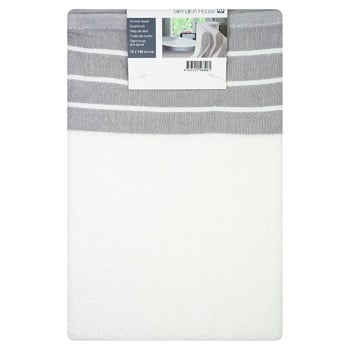 Tarrington House Line6 Gray Shower Towel 70x140cm - buy, prices for METRO - photo 1