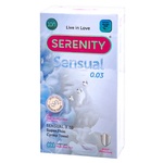 Serenity Sensual 0.03 Condoms 10pcs