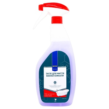 Metro Professional Bathroom Cleaner 750ml - buy, prices for METRO - photo 1