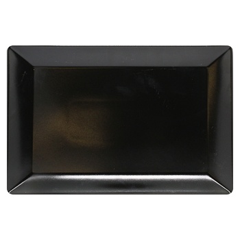 Ipec Tokyo Rectangular Black Plate 30x20cm - buy, prices for Metro - photo 3