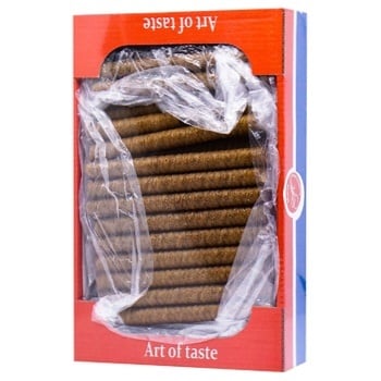 Maria Zebra Waffle Sticks with Chocolate Filling 450g - buy, prices for Tavria V - photo 1