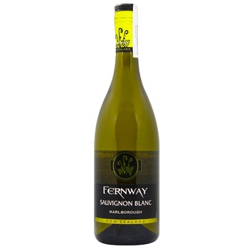 Вино Fernway Sauvignon Blanc Marlborough белое сухое 12,5% 0,75л - купить, цены на METRO - фото 1