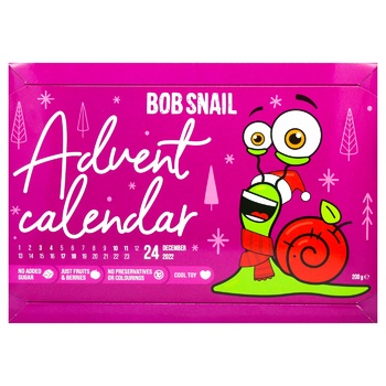 Набір цукерок Bob Snail Advent Calendar з іграшкою 264г - купити, ціни на - фото 2