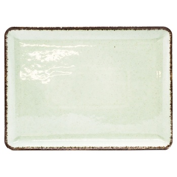 Kutahya Pearl Green Rectangular Plate 23cm - buy, prices for METRO - photo 2