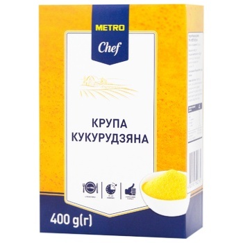 Metro Chef Corn Groats 400g - buy, prices for METRO - photo 1