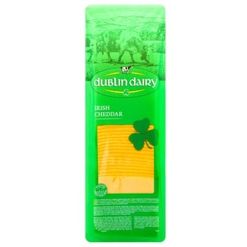 Сыр Dublin Dairy Irish Cheddar красный сычужный нарезка 48% 750г - купить, цены на METRO - фото 2