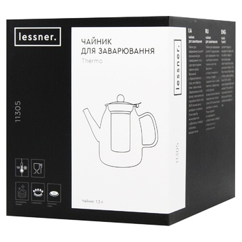 Lessner Thermo Teapot 1.3l