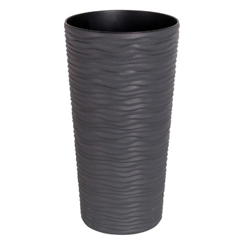 Aleana Fusion Granite Flowerpot 16x30cm 4l - buy, prices for NOVUS - photo 1