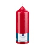 Metro Professional Red Pillar Candle 78x220mm