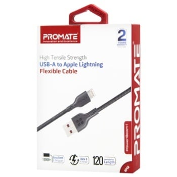 Кабель Promate USB Lightning - купити, ціни на METRO - фото 1