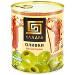 Оливки Ellada зеленые без косточки 850мл