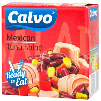 Салат с тунцом Calvo Mexican 150г - купить, цены на METRO - фото 1