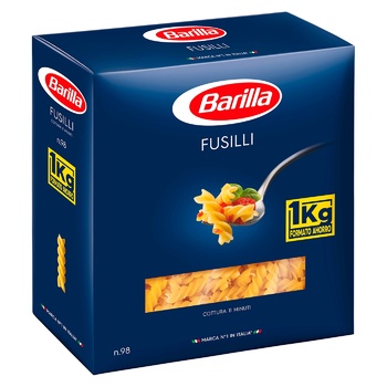 Макаронні вироби Barilla Fusilli №98 1кг - купити, ціни на METRO - фото 2