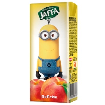 Нектар Jaffa Minions персиковий с м'якоттю 200мл - купити, ціни на ULTRAMARKET - фото 6