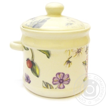 Storage Jar Flowers - buy, prices for MegaMarket - photo 1