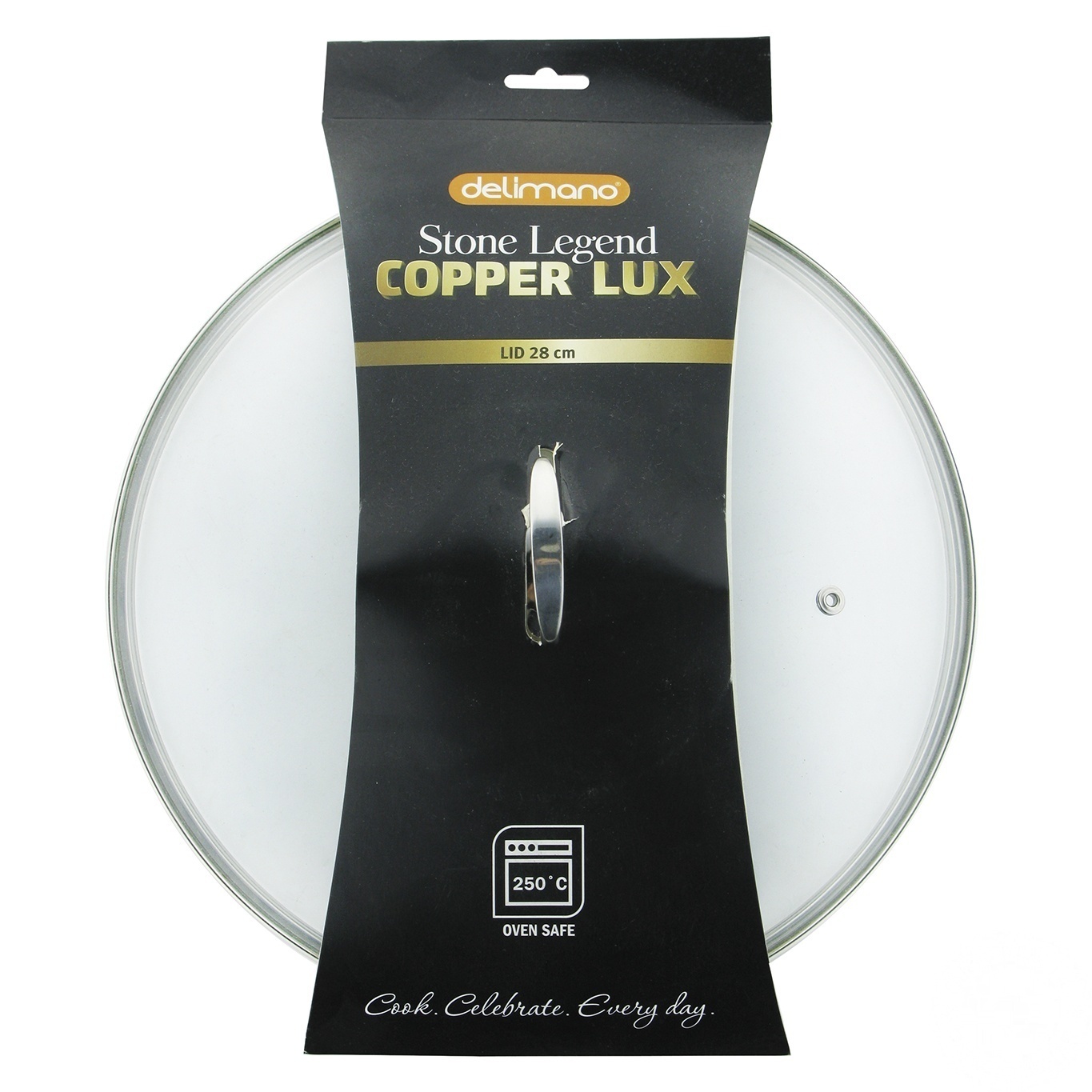 

Крышка Delimano Stone Legend Copper Lux 28см