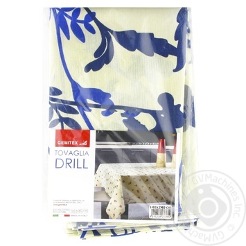 Gemitex Drill Tablecloth 140х240cm - buy, prices for - photo 1