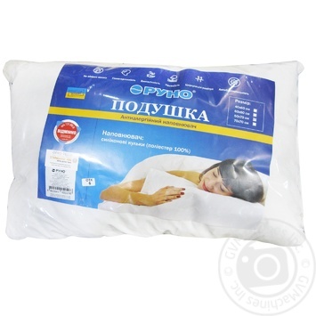 Подушка из силиконовых гранул в тике 50*70см - купить, цены на Auchan - фото 3