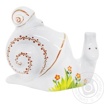 Snail Volumetric Ceramic Statuette 11cm