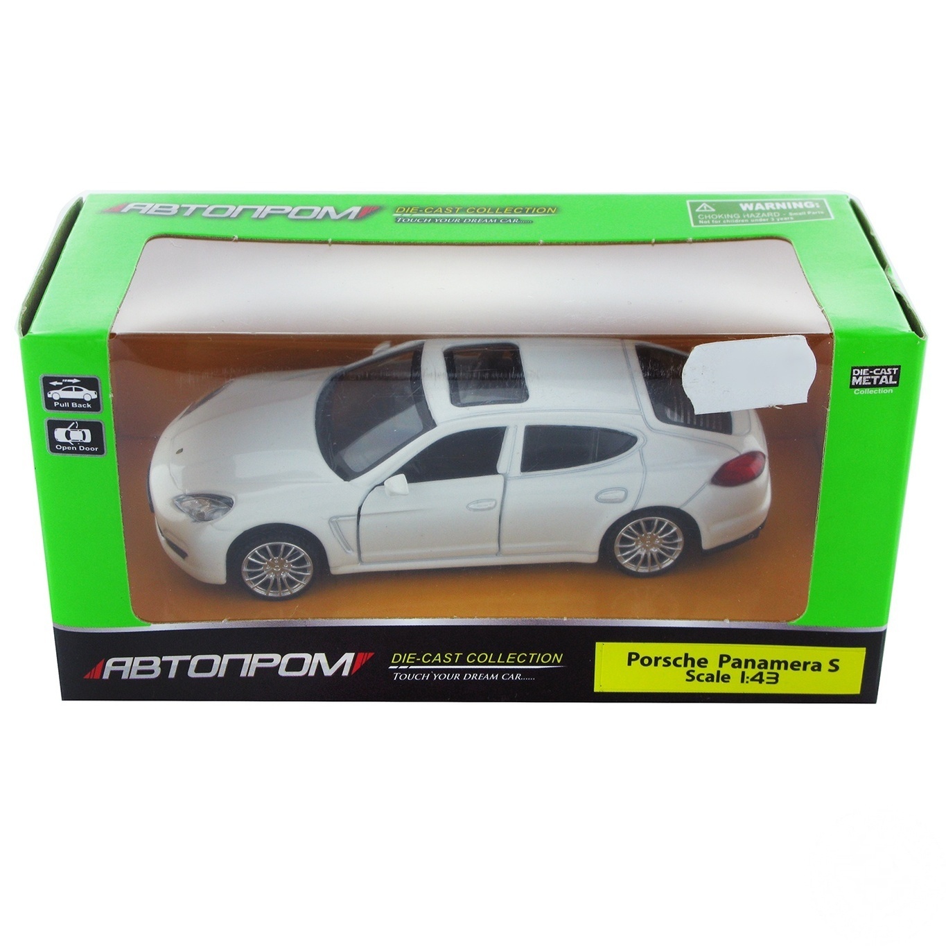 

Игрушка Автопром Porsche Panamera машинка металлическая 67303