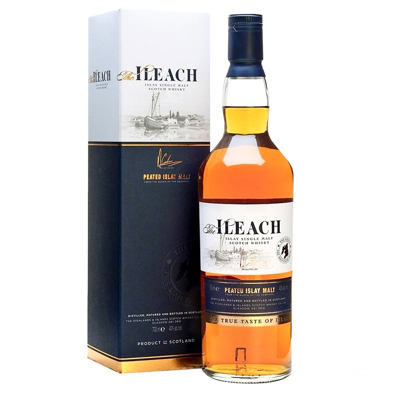 

Виски The Ileach Single Malt 40% 0,7л в коробке