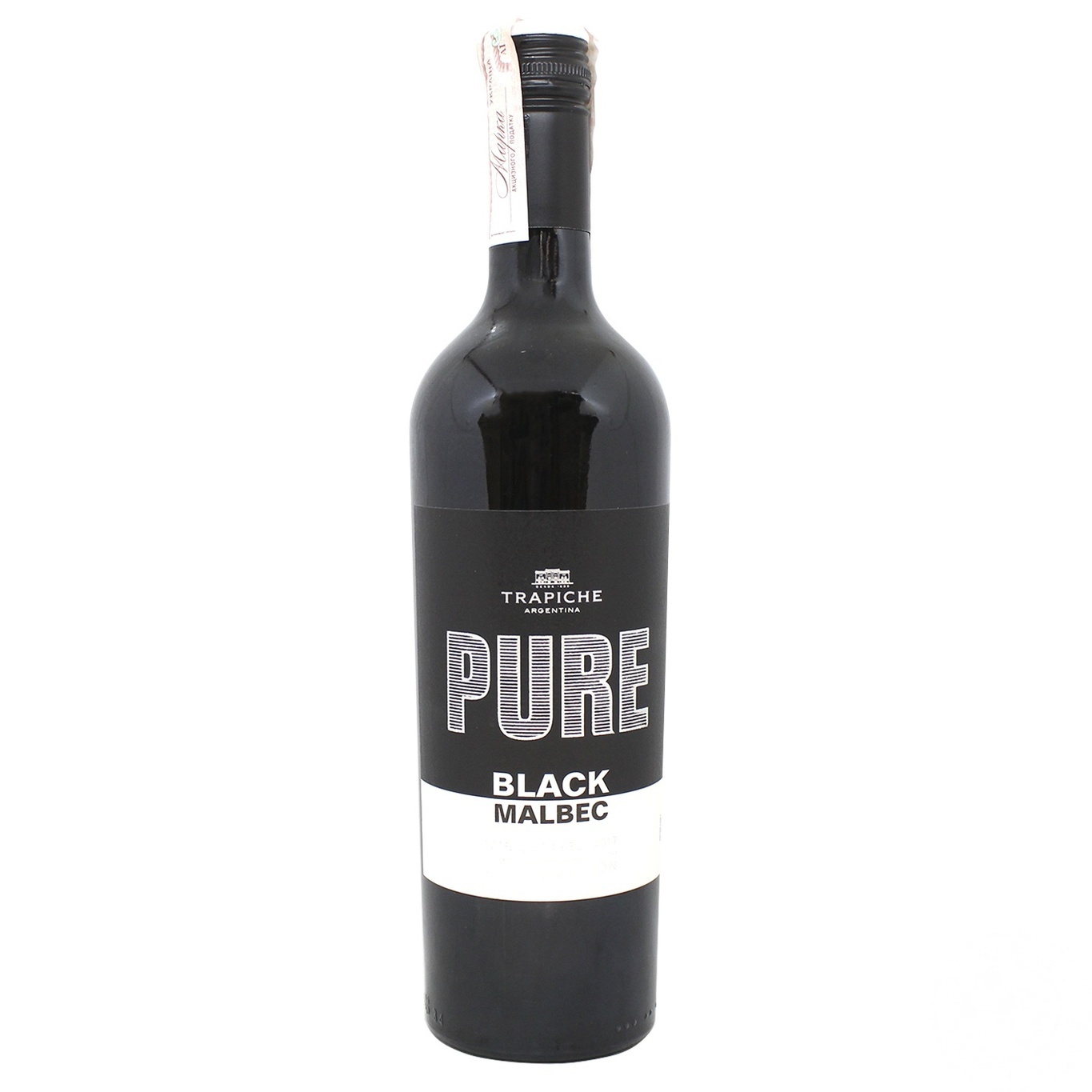 

Вино Trapiche Pure Black Malbec красное сухое 14% 0,75л