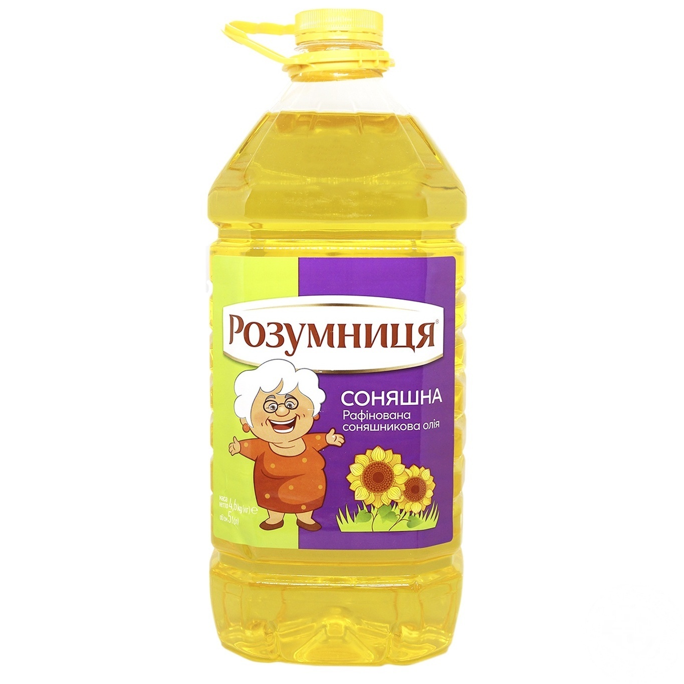 

Масло Разумница подсолнечное рафинированное 5л