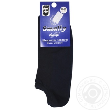 Smaliy Dark Blue Men's Socks s.27-29 - buy, prices for MegaMarket - photo 1