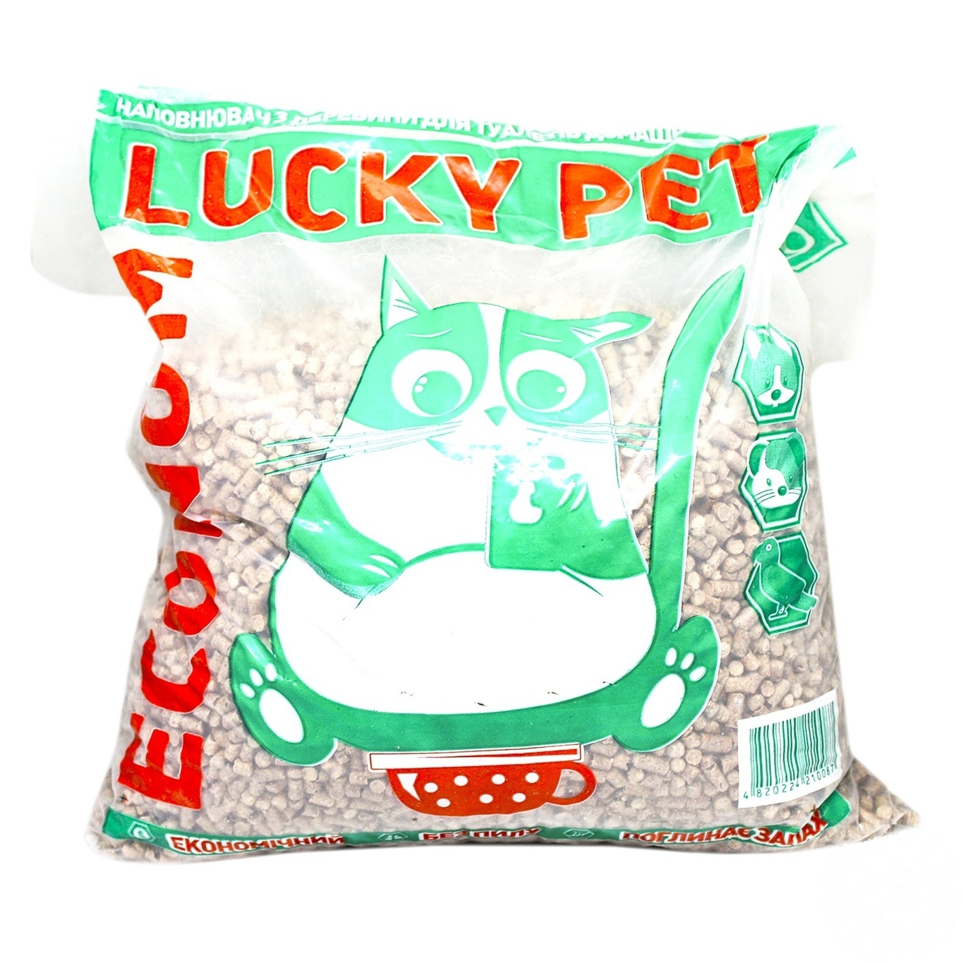 

Наполнитель из древесины Lucky Pet Эконом 6кг