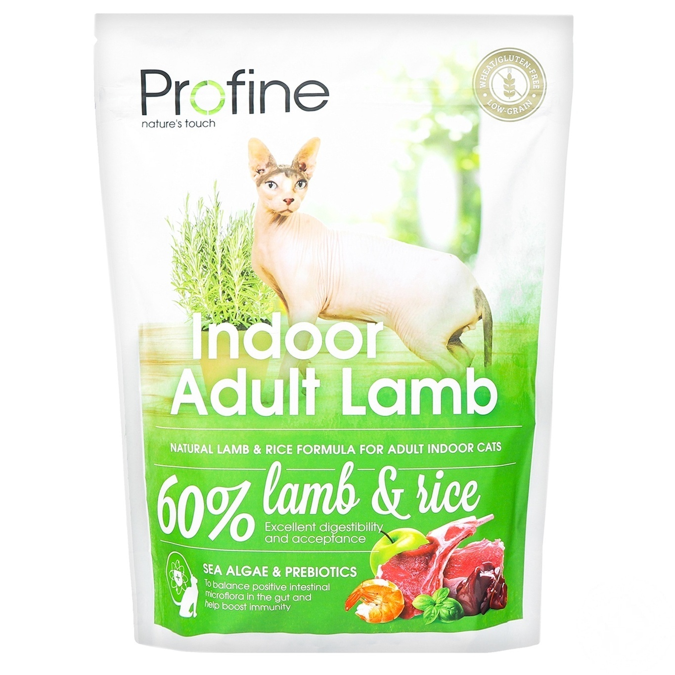 

Сухой корм для кошек живущих в помещении Profine Cat Indoor ягнёнок 300г