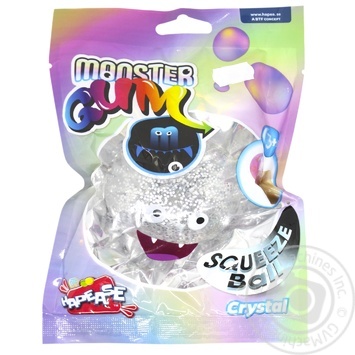 Monster Gum Squeeze Ball Crystal Toy in Assortment - buy, prices for ULTRAMARKET - photo 3