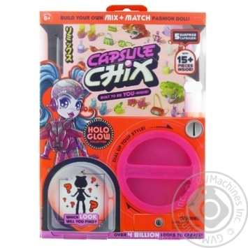 Moose Capsule Chix Holo Glow Surprise Toy Set with Doll - buy, prices for COSMOS - photo 1