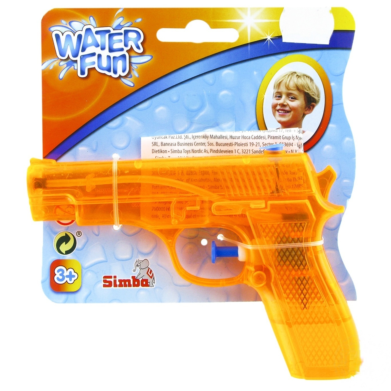 

Игрушка Simba Water Fun Всплеск пистолет водный в ассортименте