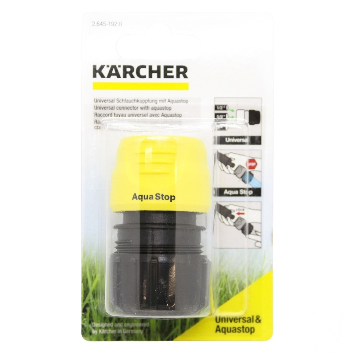 

Коннектор Karcher универсальный с аквастопом