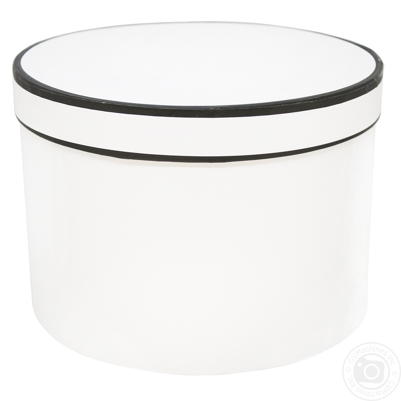 

Коробка белая с черной каймой 0002325-3(13CTN) -1