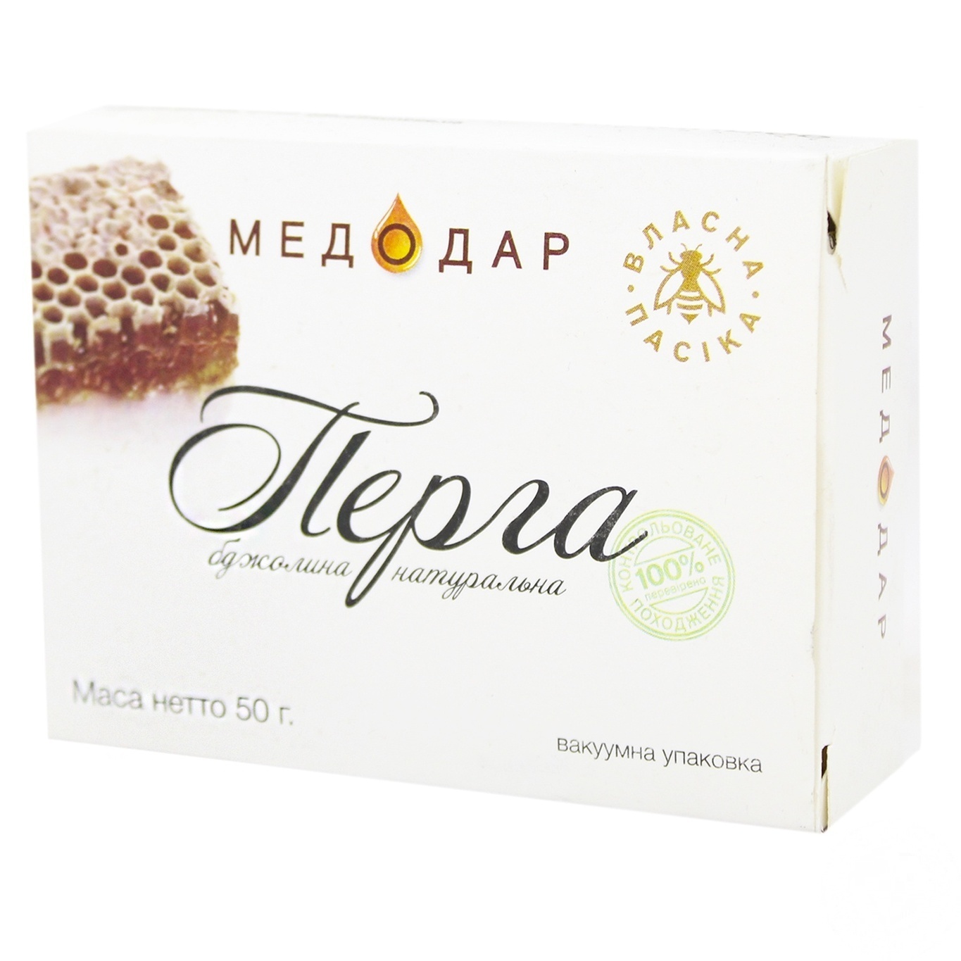 

Перга Медодар пчелиная натуральная 50г