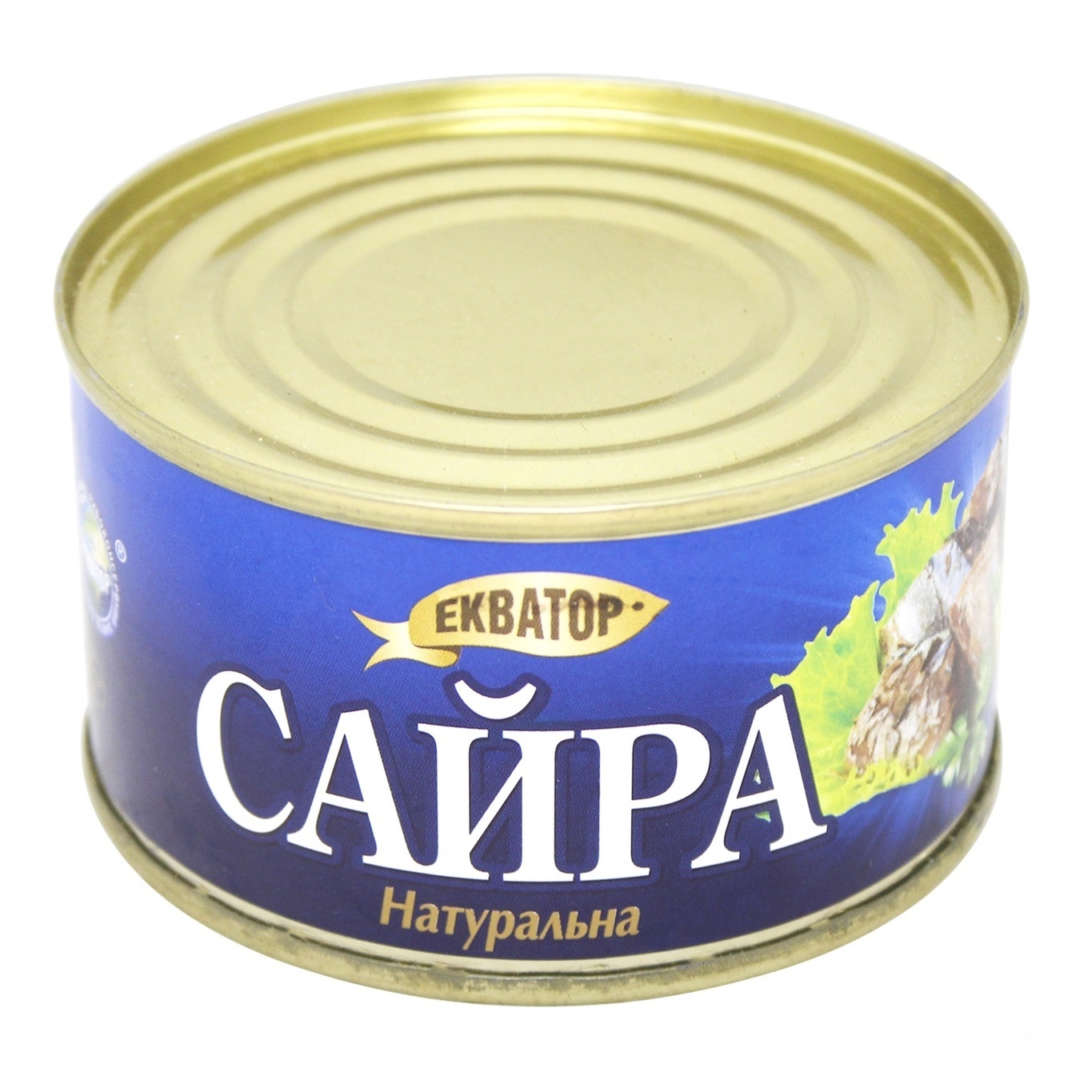 

Сайра Экватор натуральная в масле 240г