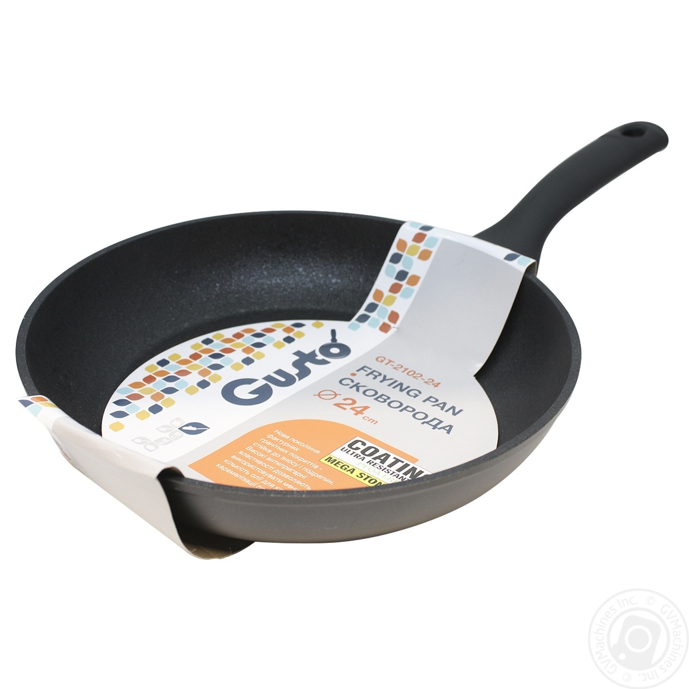 

Сковородка Gusto покрытия Mega-stone 24см
